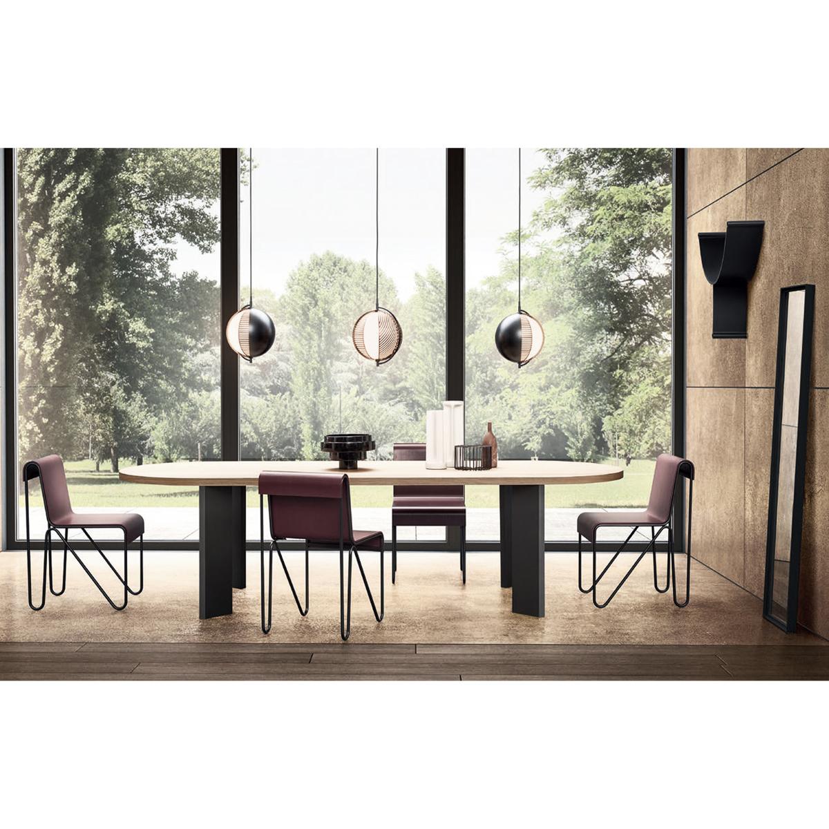 Oblure Mondo pendulum Ø28 cm Black – image 3