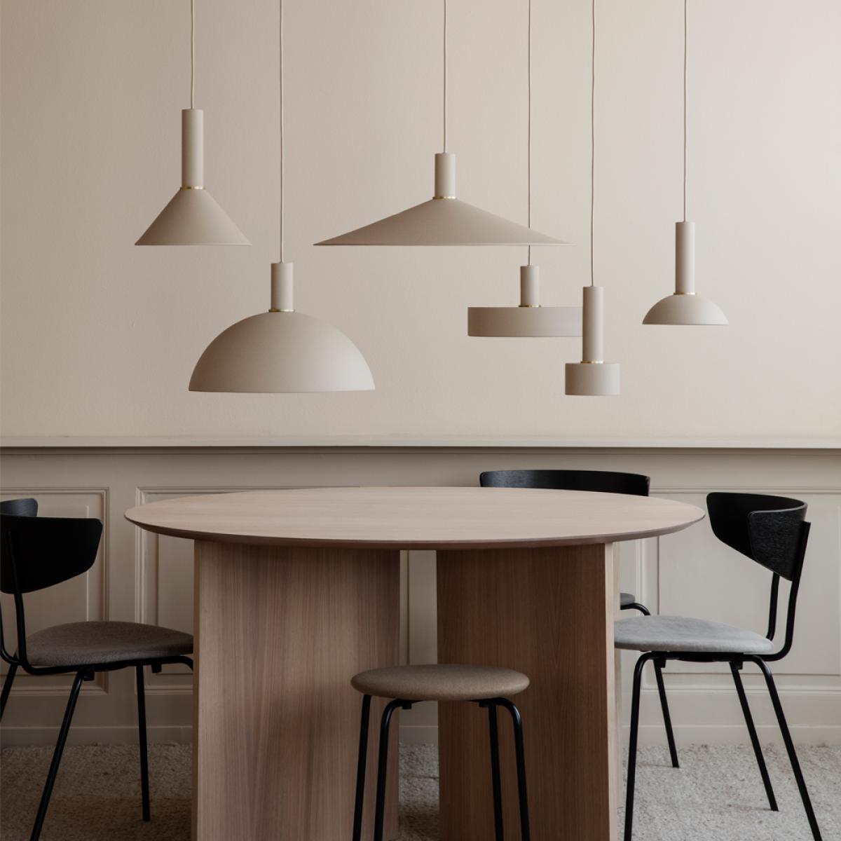 ferm LIVING Collect pendant lamp Cashmere high angle shade – image 2