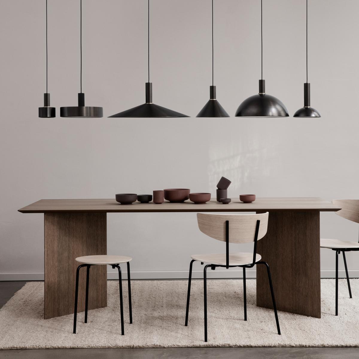 ferm LIVING Collect pendant lamp Cashmere high angle shade – image 3