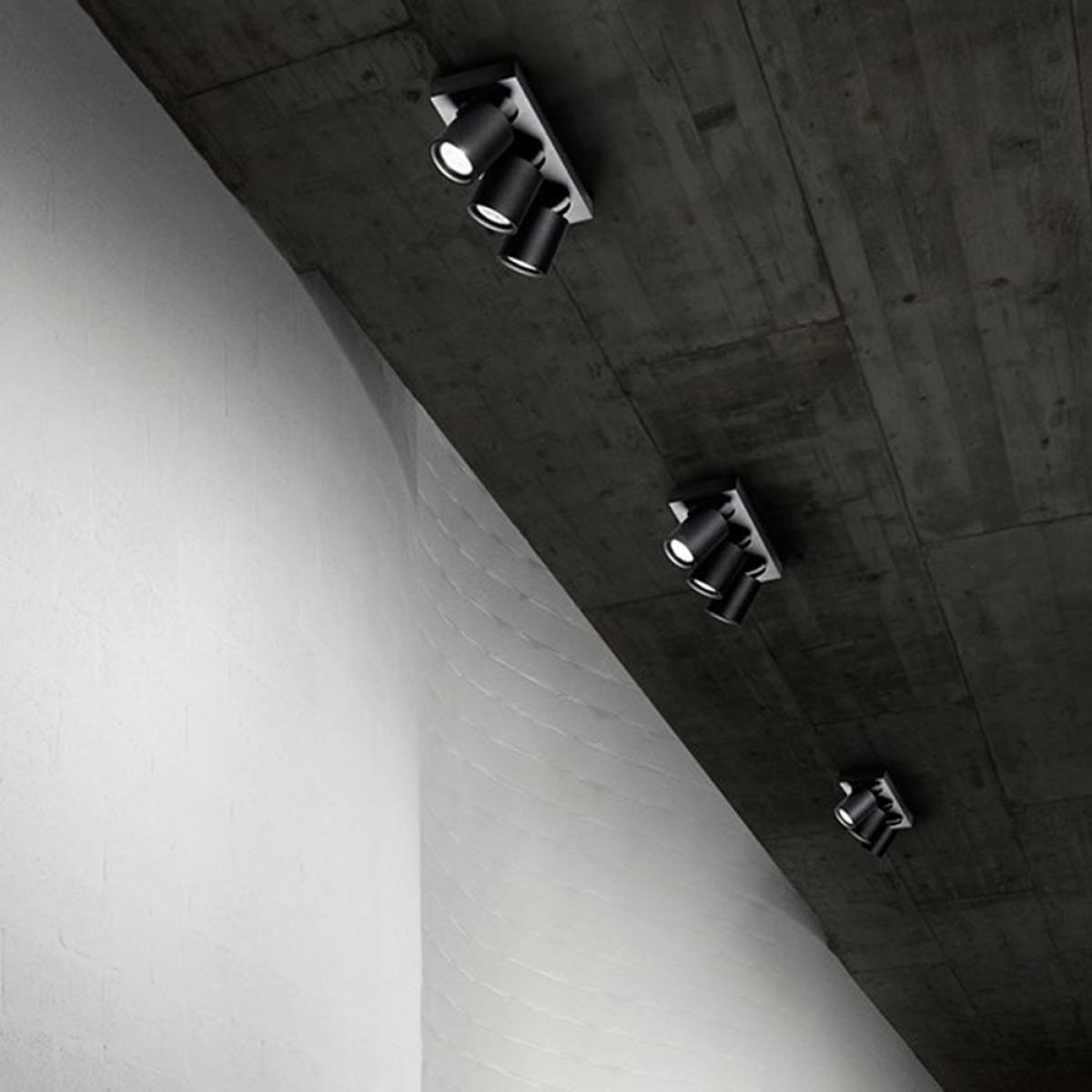 Light-Point Focus 2 wall and ceiling lamp Black 2700 kelvin – image 2