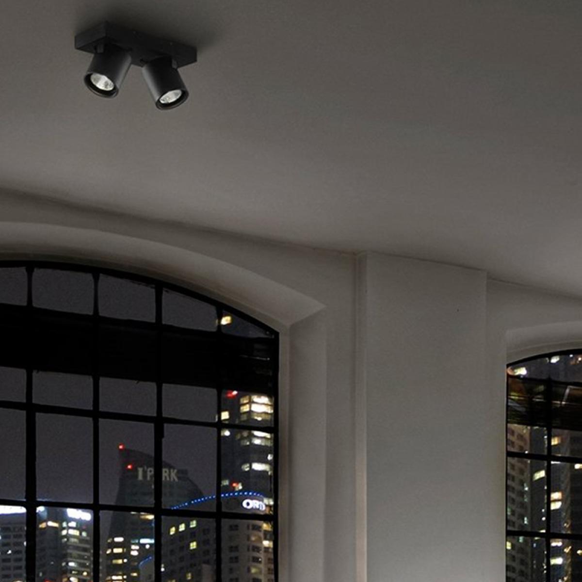 Light-Point Focus 2 wall and ceiling lamp Black 2700 kelvin – image 3