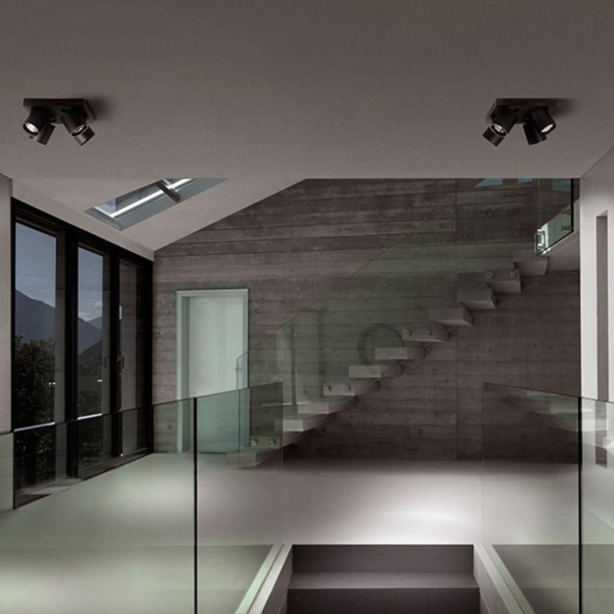 Light-Point Focus 2 wall and ceiling lamp Black 2700 kelvin – image 4