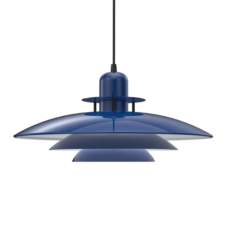 Belid Primus pendant lamp Ø43 cm Deep blue-matt black – image 1