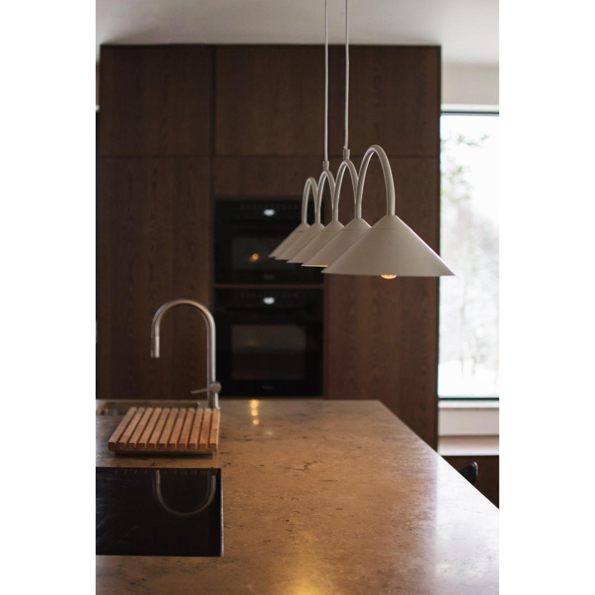Globen Lighting Curve pendant lamp 5 Beige – image 3