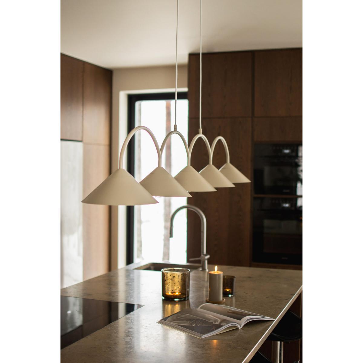 Globen Lighting Curve pendant lamp 5 Beige – image 4