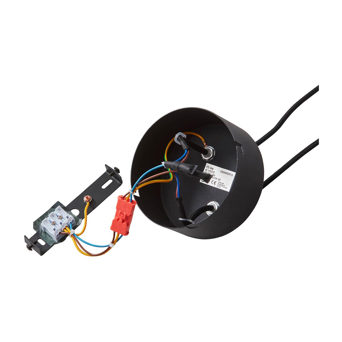 CO Bankeryd Ufo Long pendant lamp Black – image 2