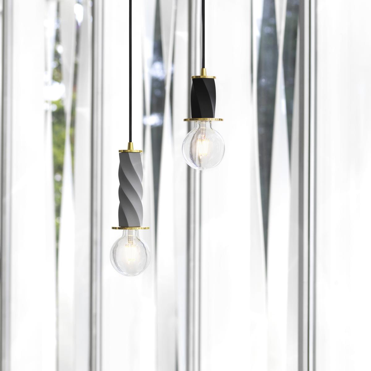Bon lamp 9 cm Metal Grey – image 2