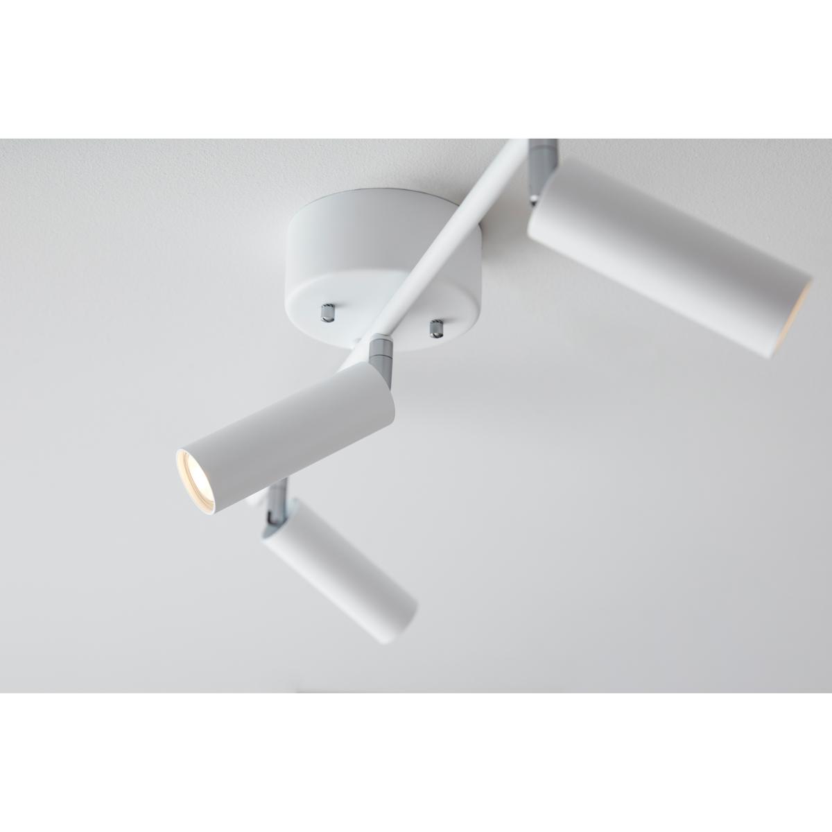 Cato Slim spotlight rail 3 Matt white-LED – image 2