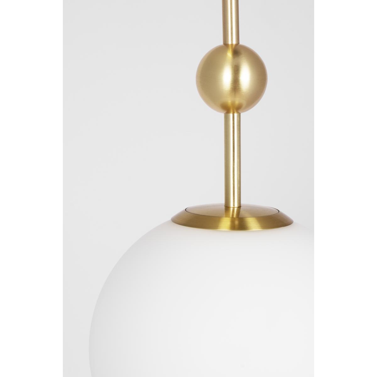Astrid pendant lamp mini Ø20 cm Brushed brass-white – image 2