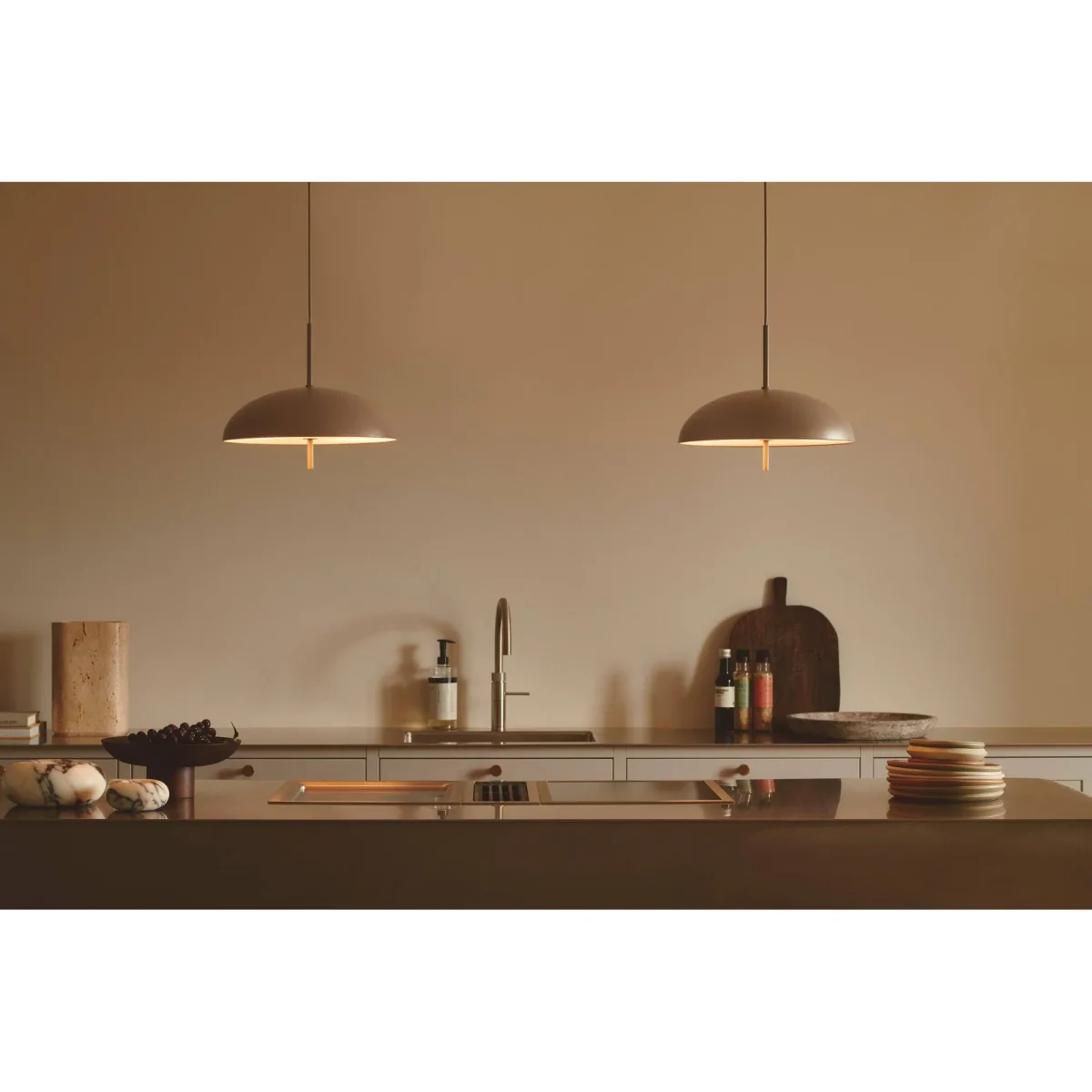 Design For The People Versale Ceiling Lamp Brown Ø35 cm – image 2