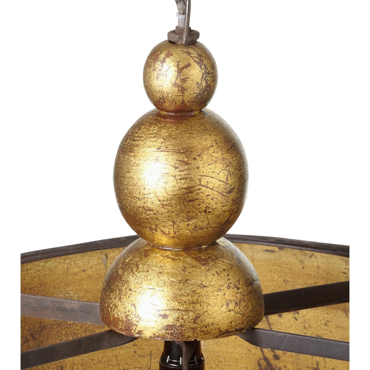 Ellington Hanging Light - Antique Gold – image 6