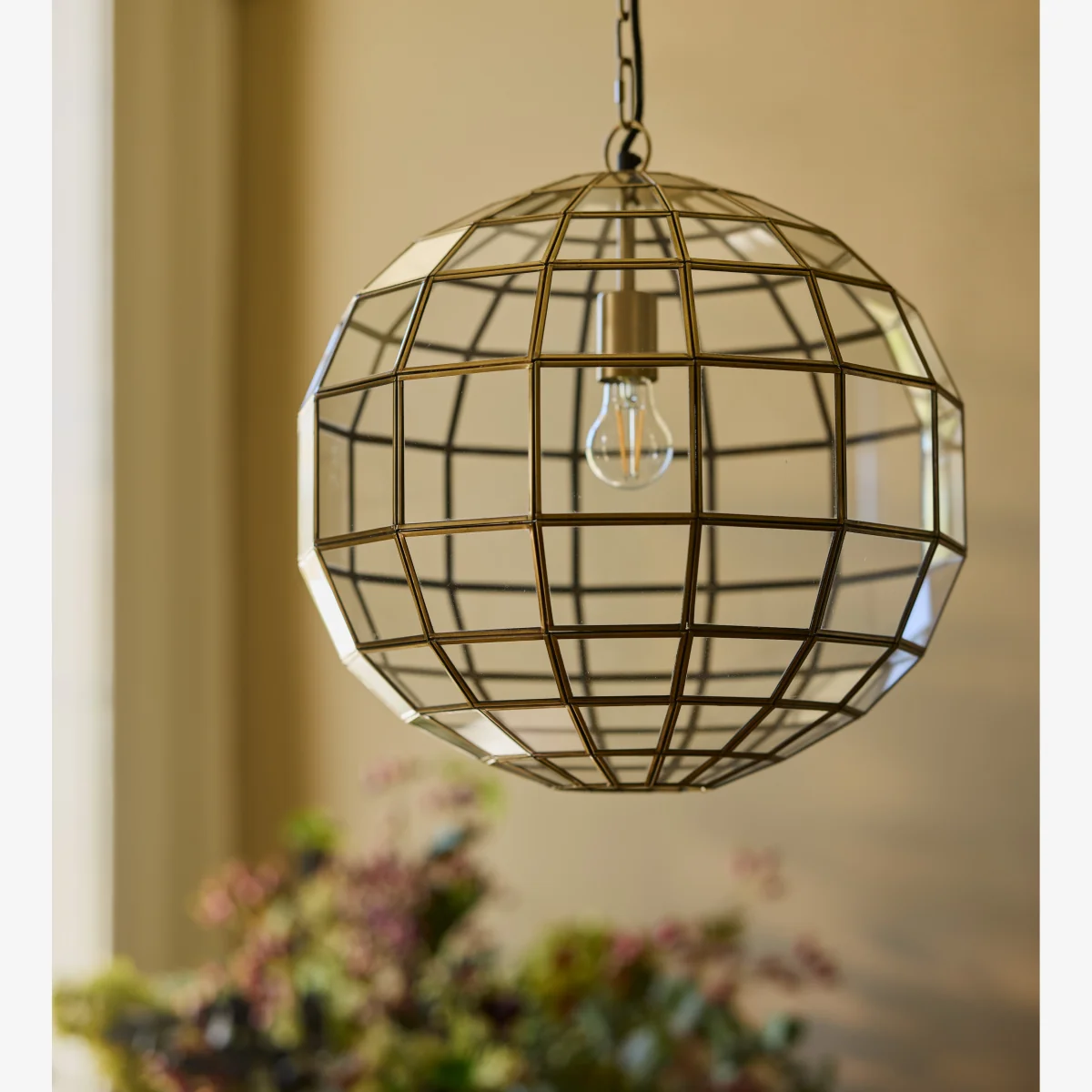 OKA, Rennell Pendant Lamp - Antique Brass, Ceiling Light – image 1