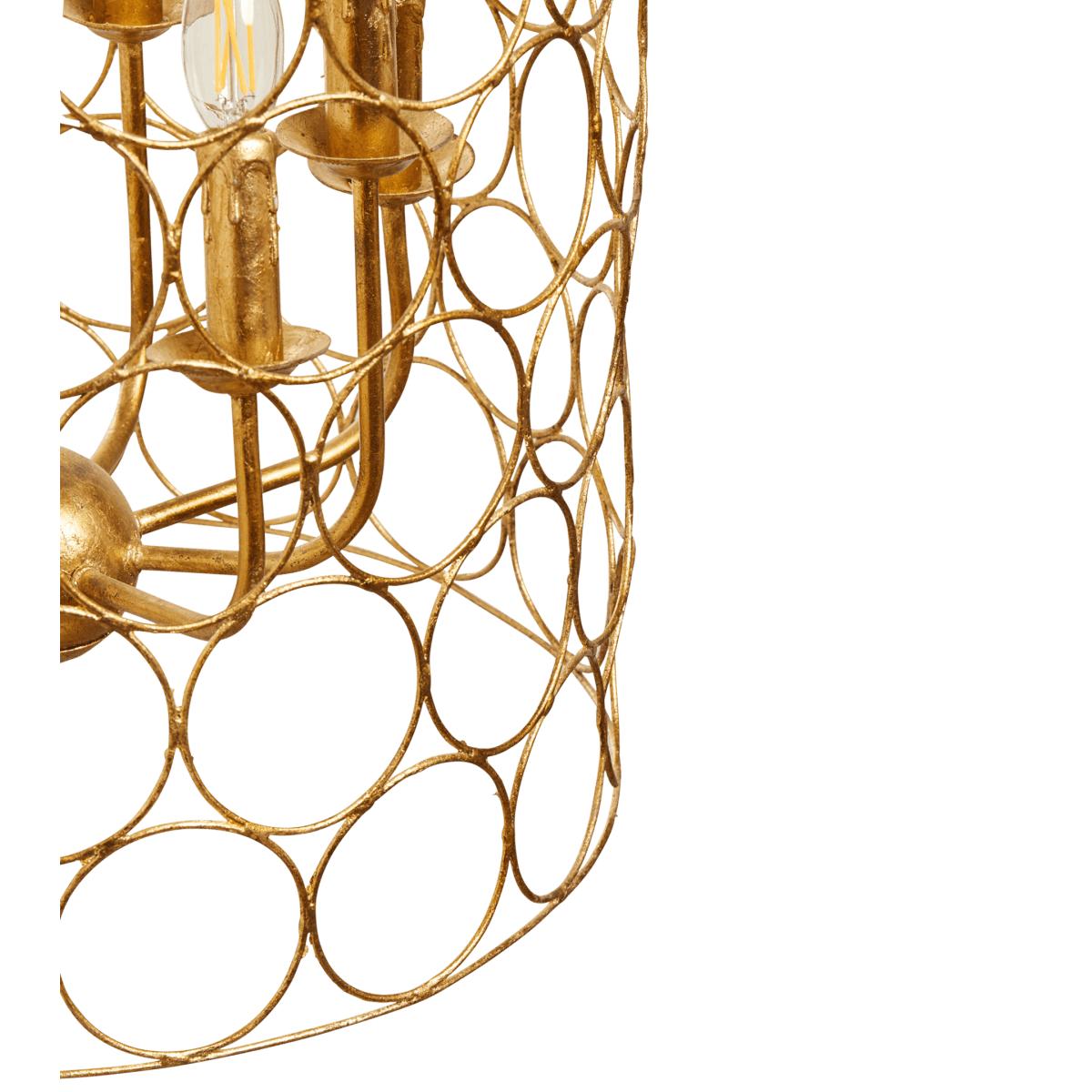 OKA, Sylla Hanging Lamp - Gold, Hanging Lights, Iron – image 3