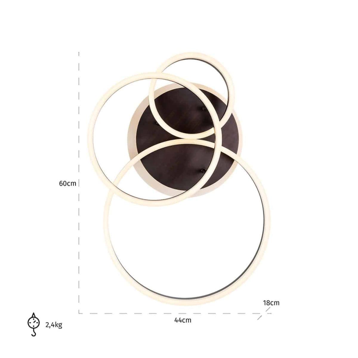 Richmond Interiors Mosa Ceiling Light in Bronze – image 3