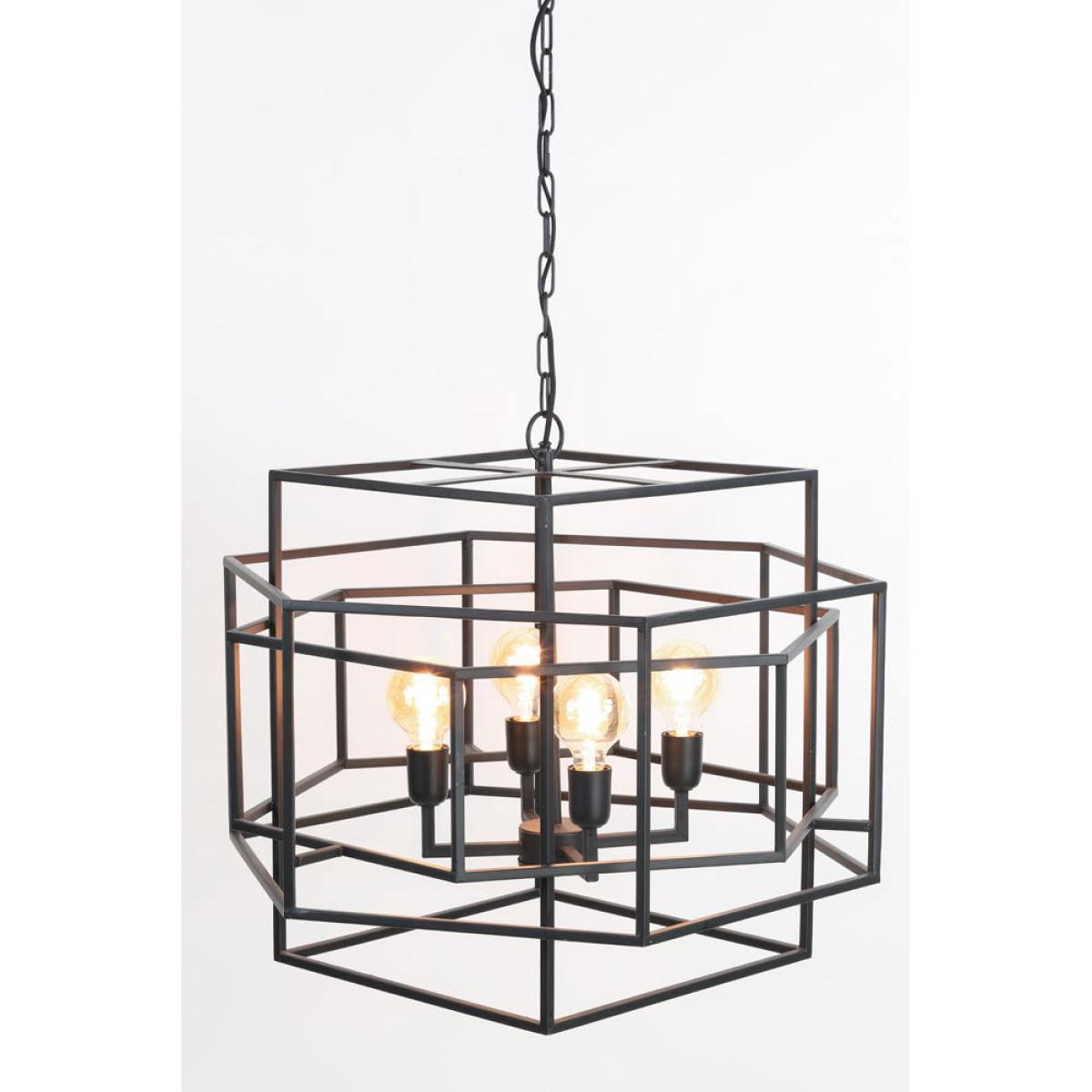 Light & Living Dalisia Pendant Matt Black – image 5