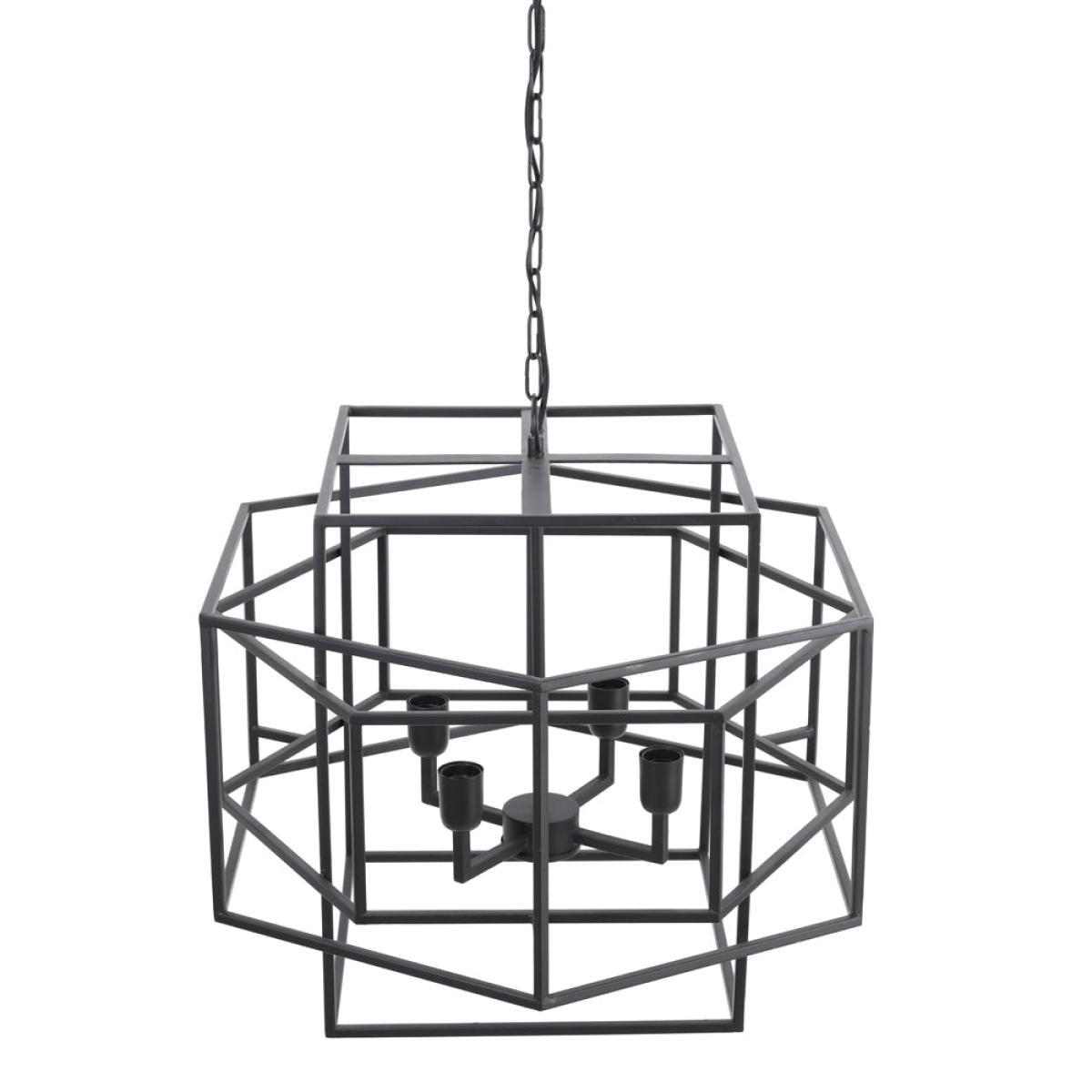 Light & Living Dalisia Pendant Matt Black – image 7