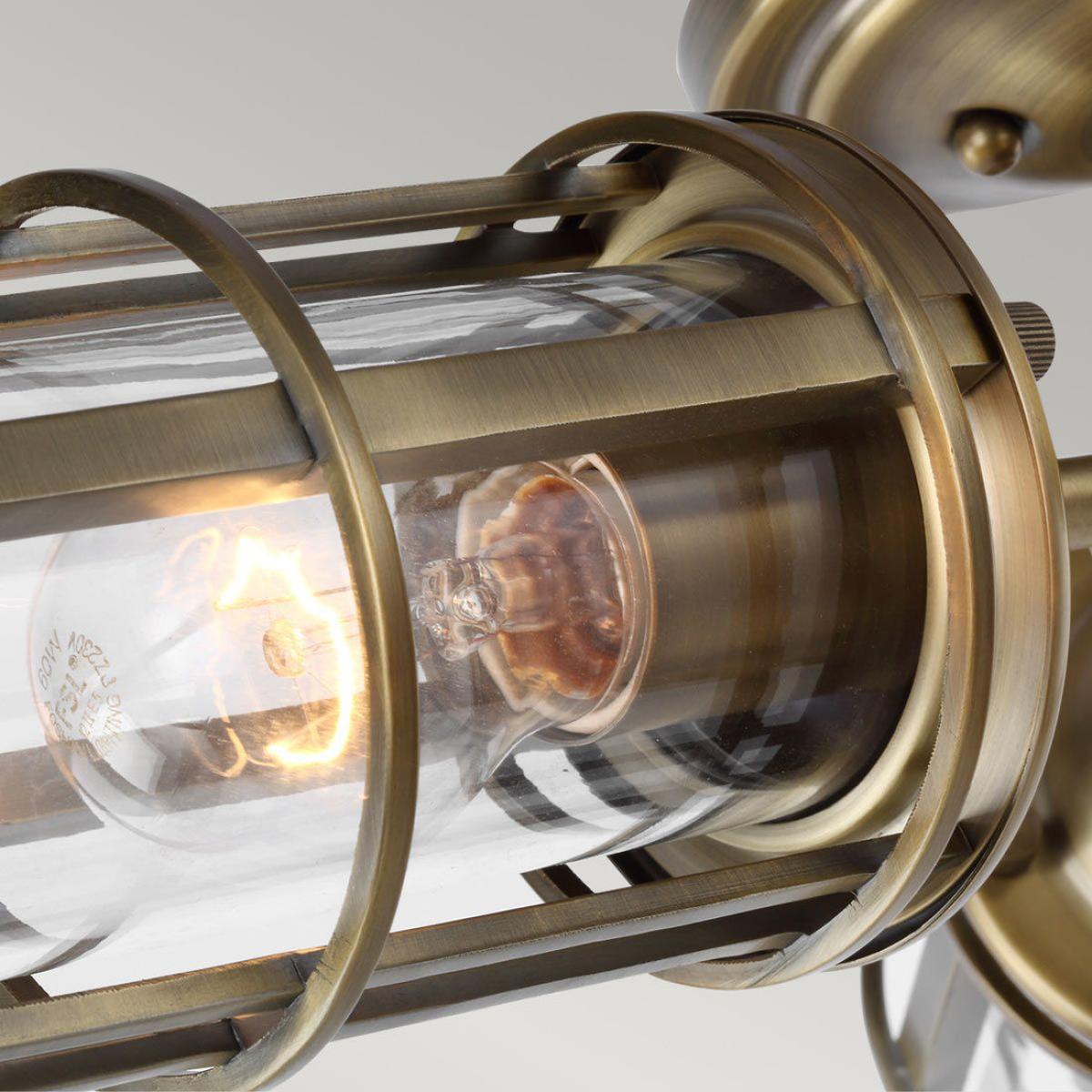Quintiesse Urban Restoration 3 Light Semi Flush – image 2