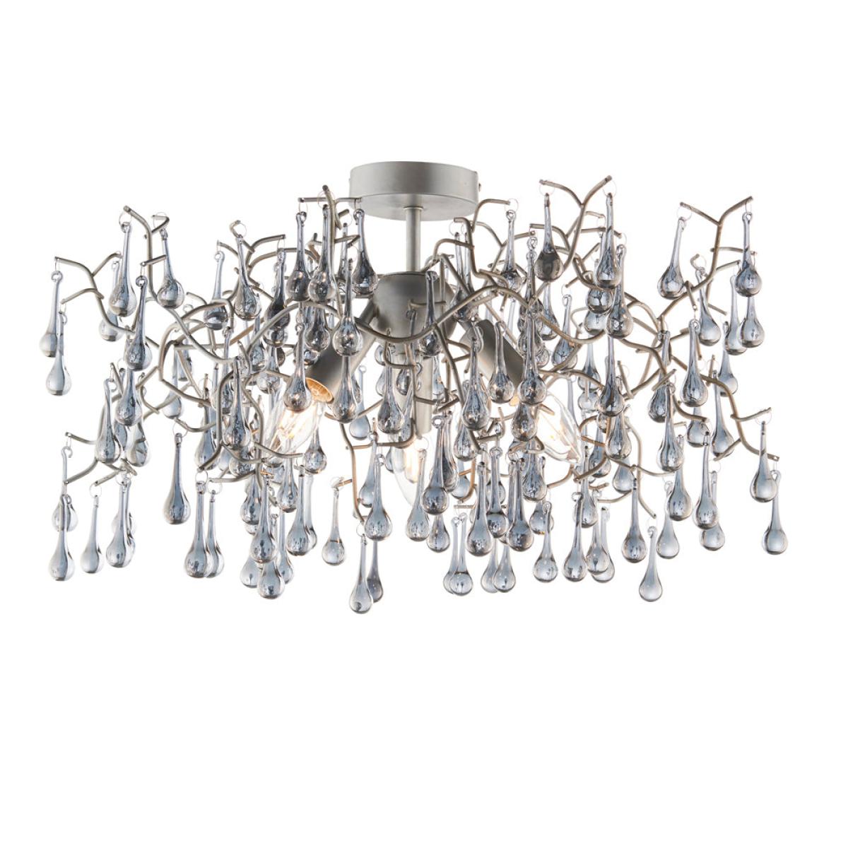 Olivia's Freya Ceiling Light in Silver – image 2