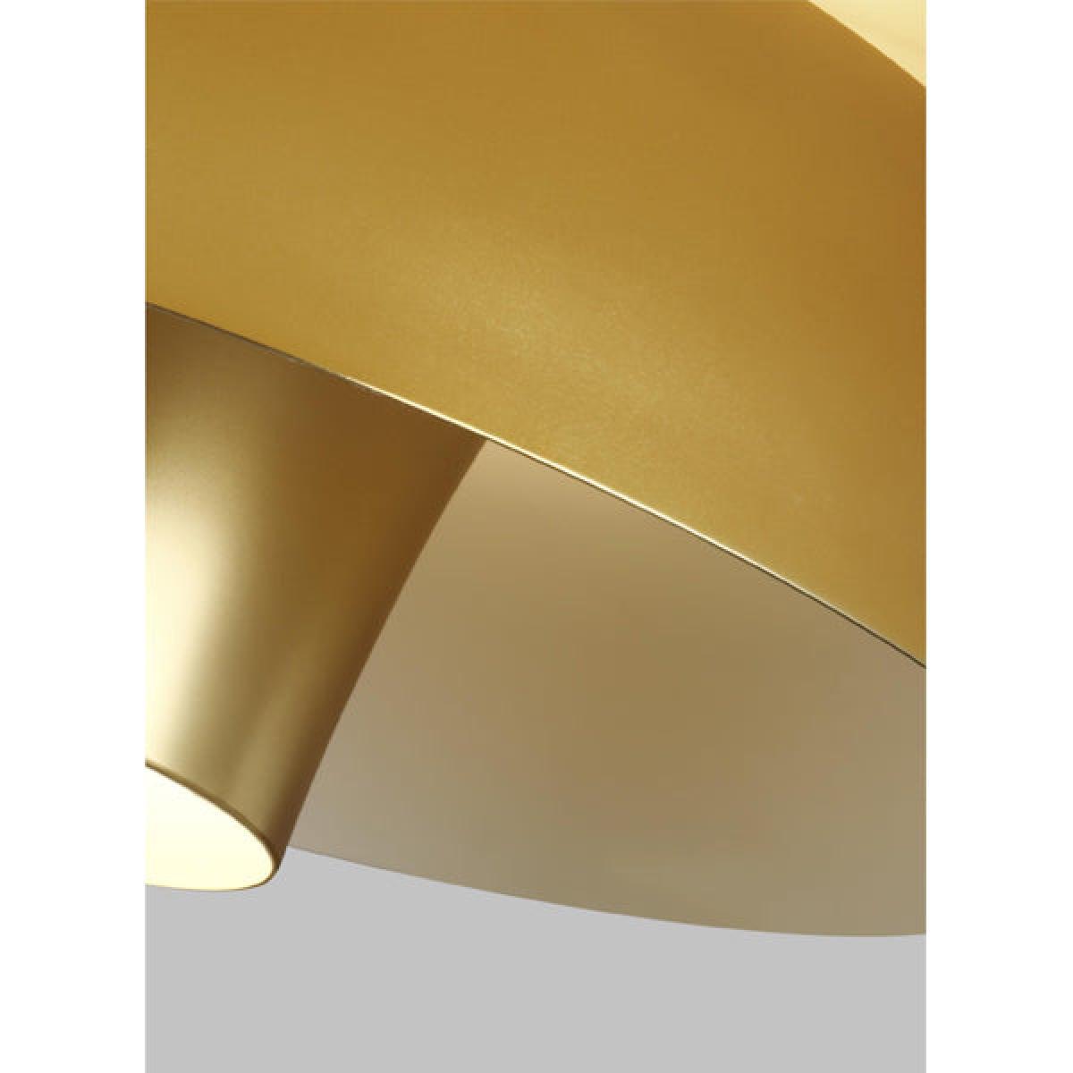Elstead Brisbin 1 Light Pendant Burnished Brass – image 3