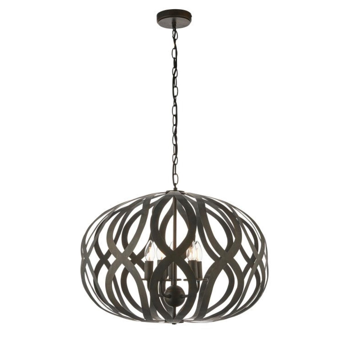 Gallery Interiors Sirolo Pendant Light | Outlet / Grey / 5 – image 2