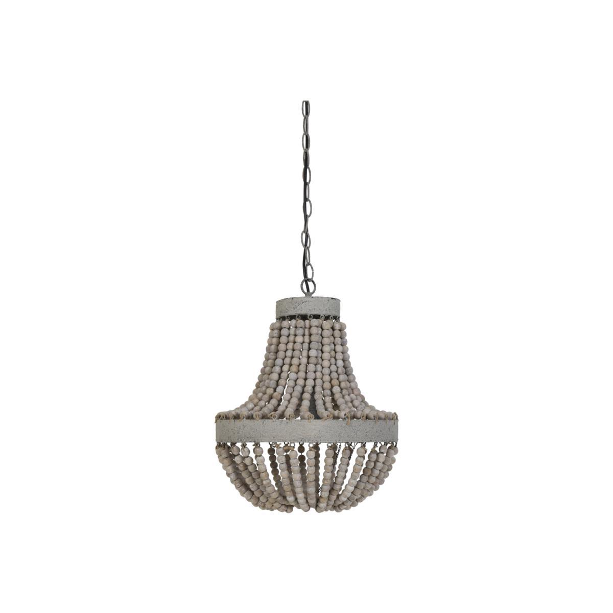 Light & Living Luna Pendant Old White / Small – image 1