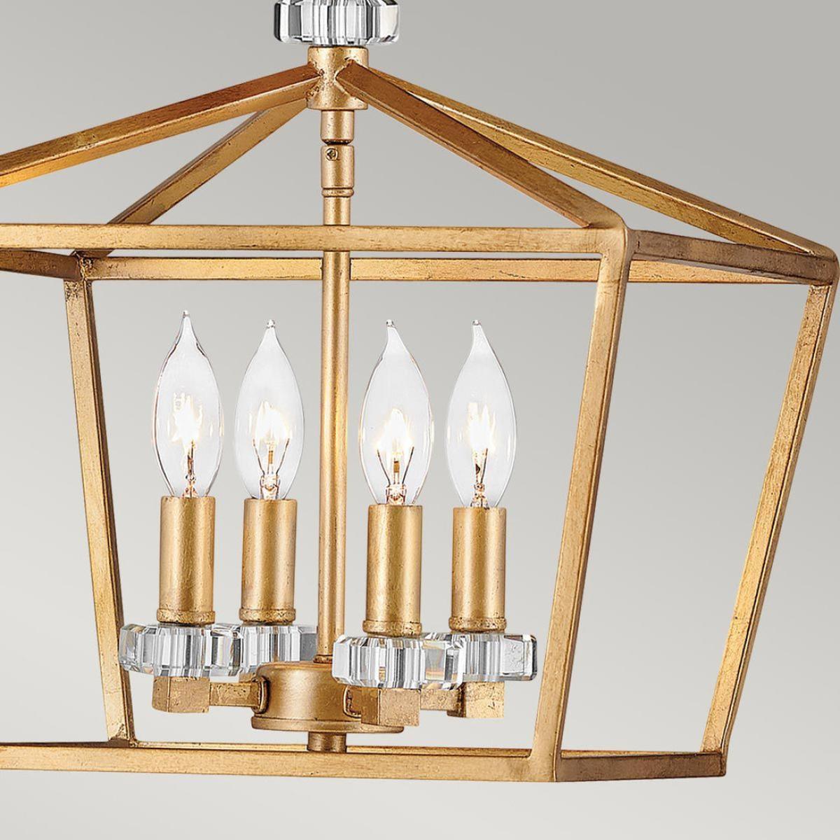 Quintiesse Stinson 4 Light Medium Pendant SemiFlush – image 11