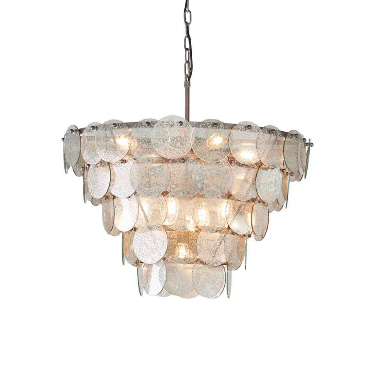 Olivia's Madison Pendant Light in Silver – image 2