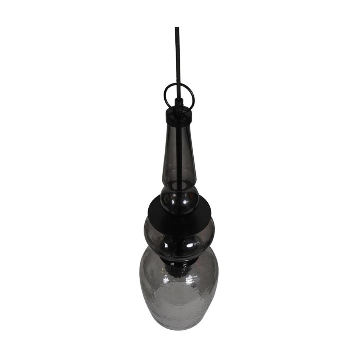 Libra Calm Neutral Collection - Astro Lunar Pendant in Smoke Tint – image 2