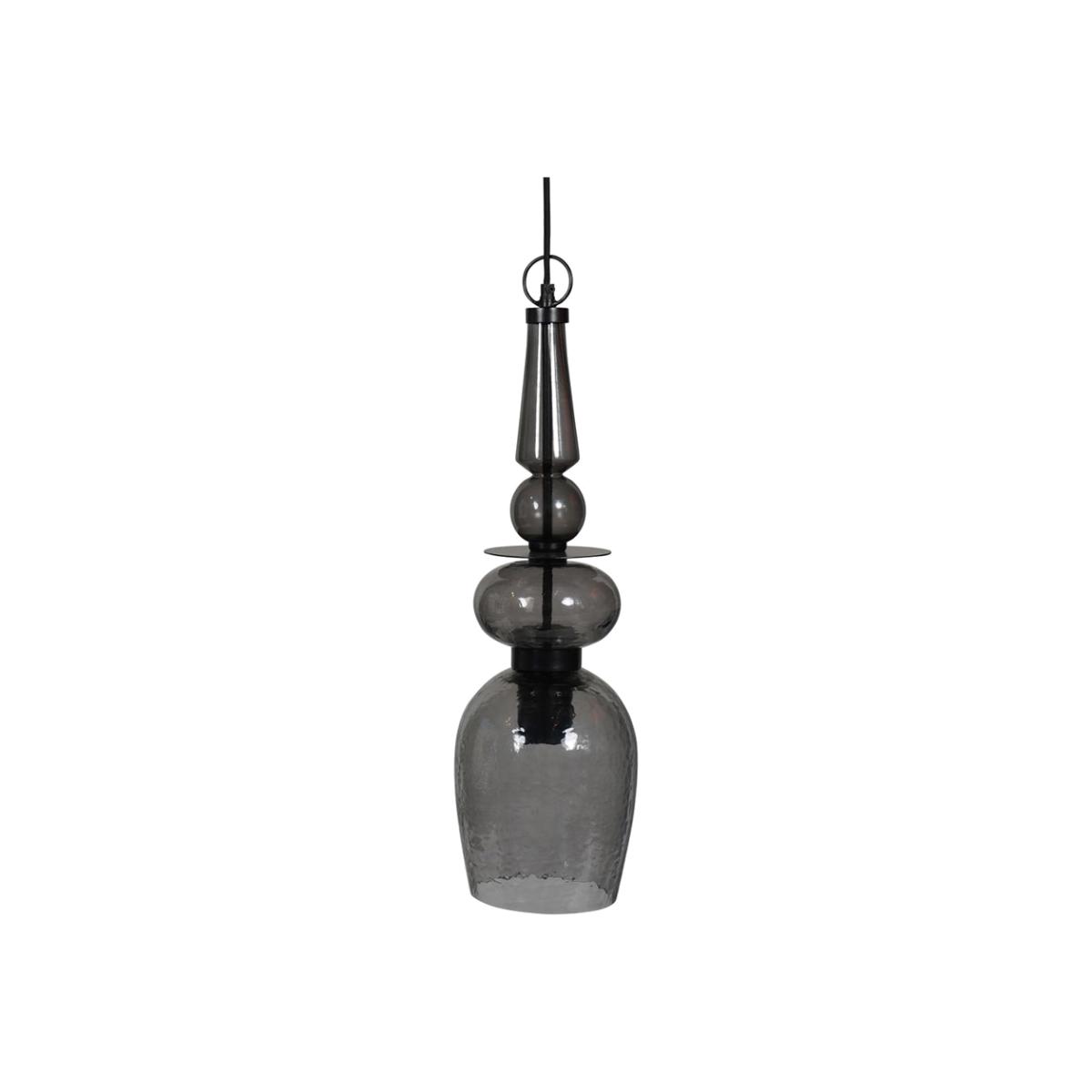 Libra Calm Neutral Collection - Astro Lunar Pendant in Smoke Tint – image 1