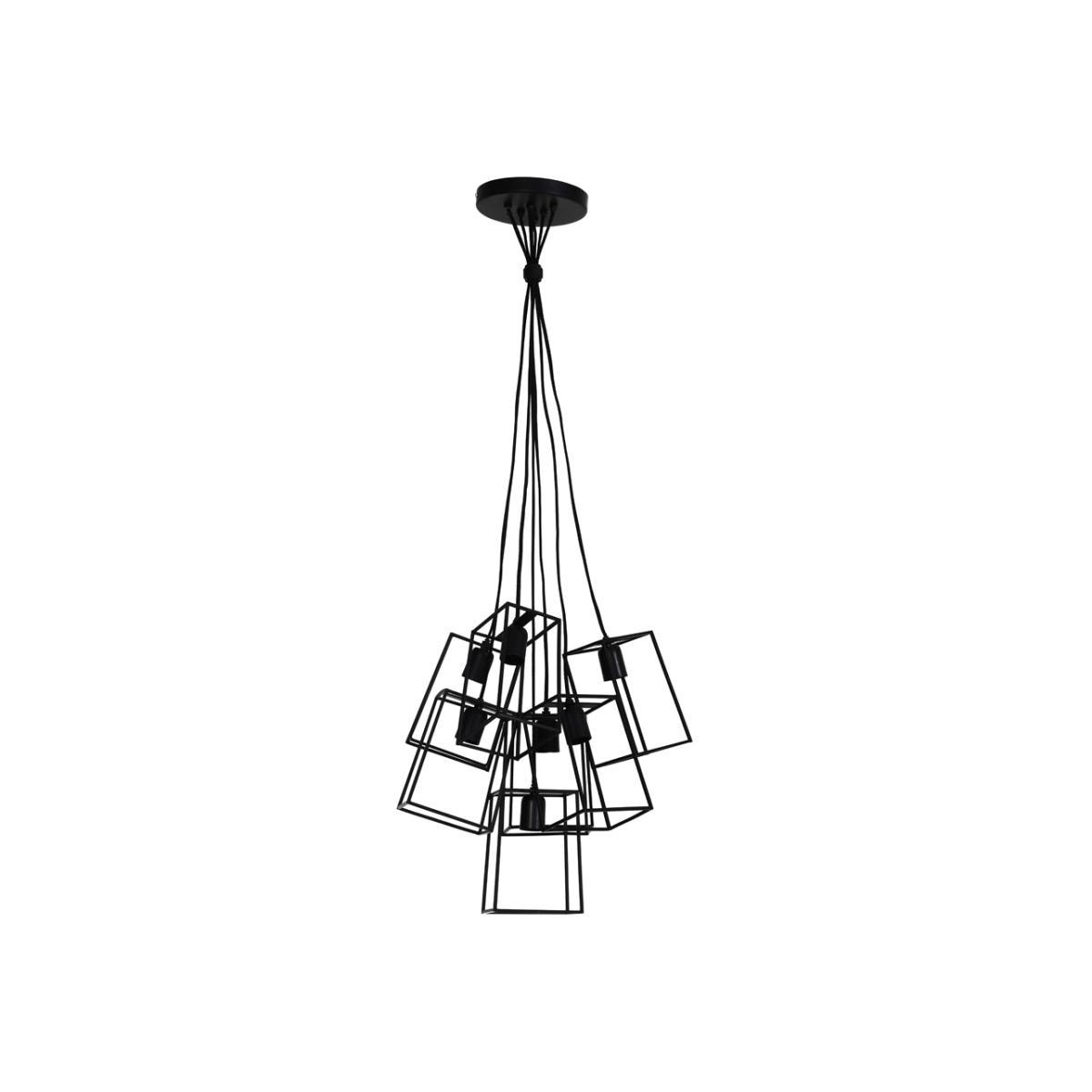 Light & Living Vani Pendant Matt Black