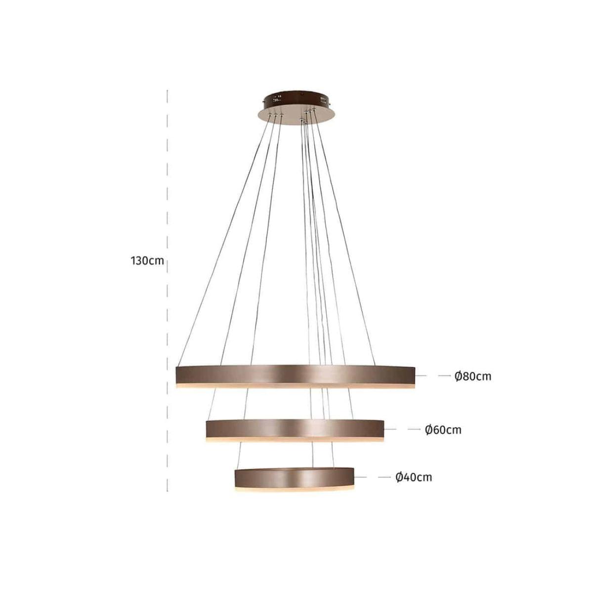 Richmond Jenna Hanging Lamp in Gold – image 3