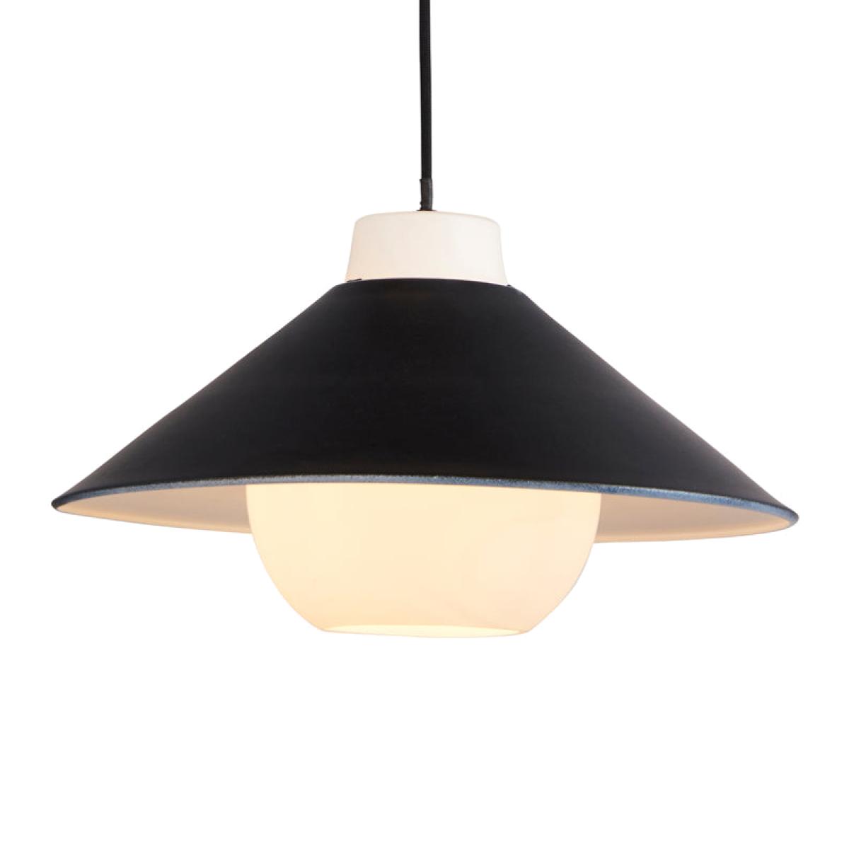 Olivia's Hallie Straight Pendant Light in Black | Outlet – image 1
