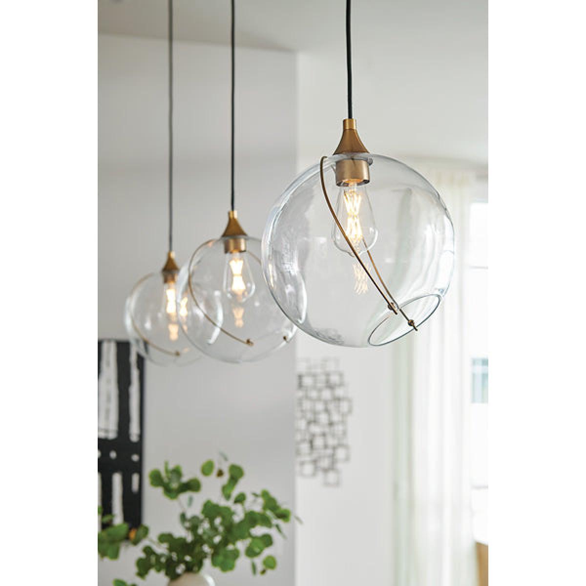 Quintessentiale Skye Heritage Brass 1 Light Pendant – image 3