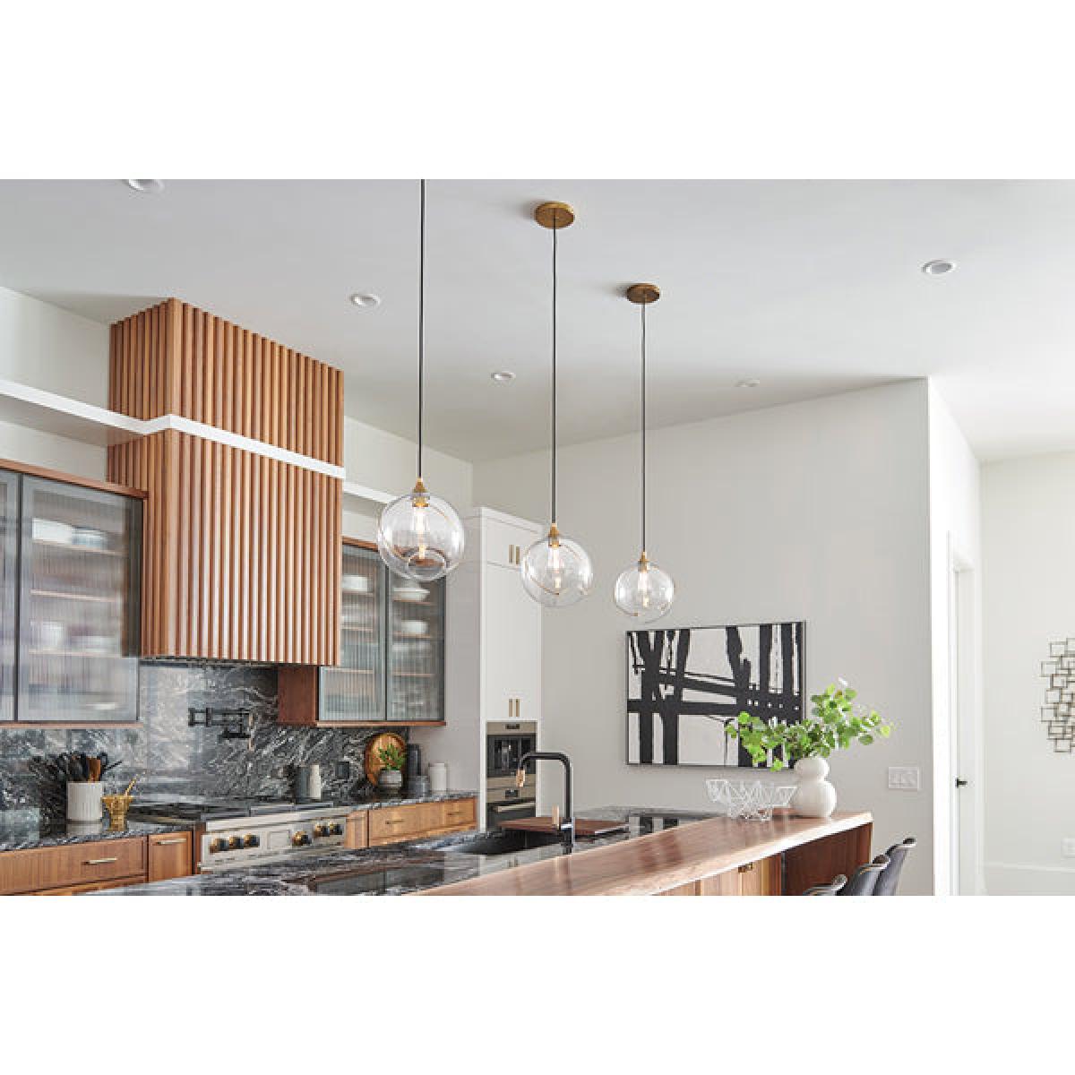 Quintessentiale Skye Heritage Brass 1 Light Pendant – image 4
