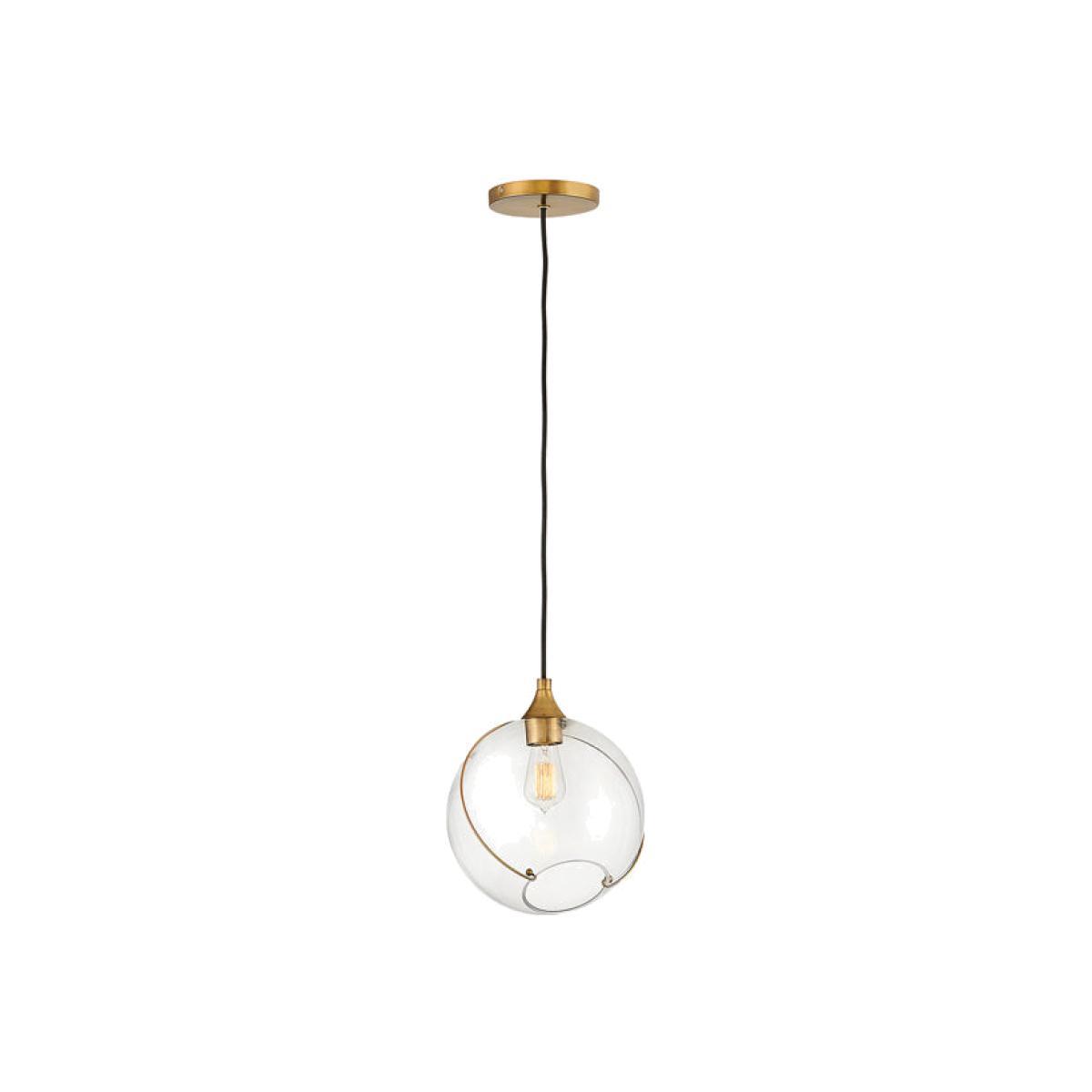 Quintessentiale Skye Heritage Brass 1 Light Pendant – image 1