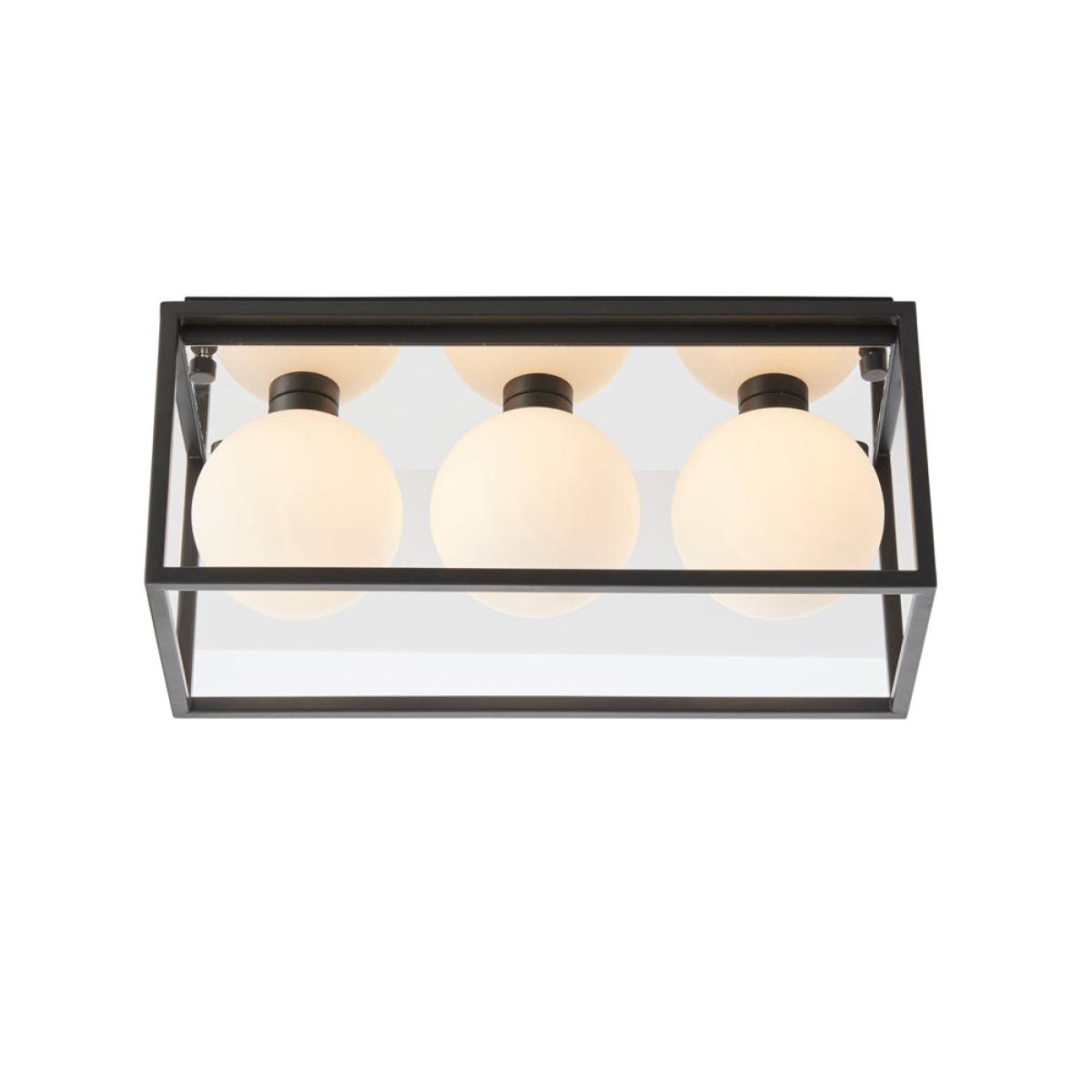 Olivia's Bethany 3 Ceiling Light in Black – image 2
