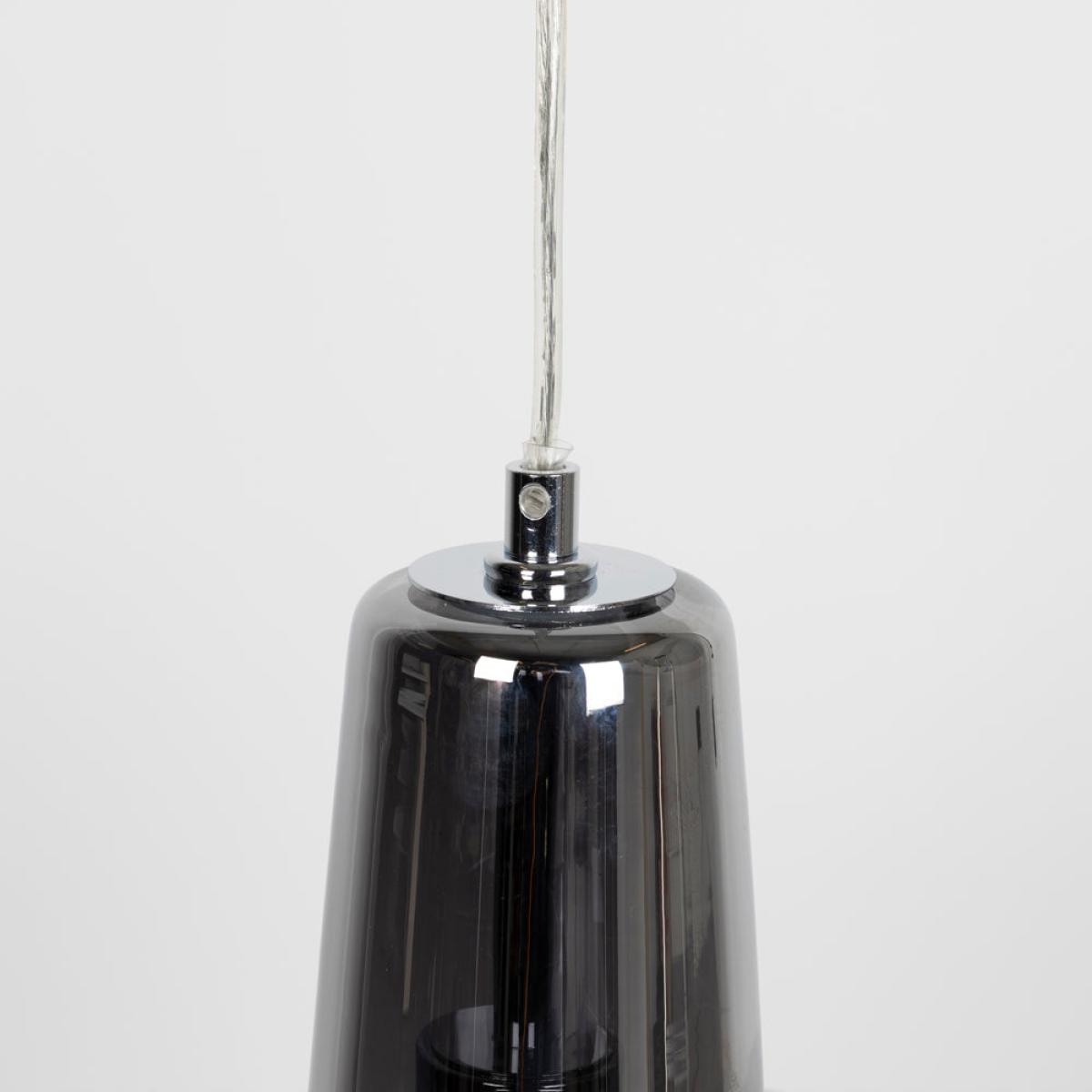 Olivia's Nordic Living Collection Ashin Pendant Light in Smoke / Medium – image 11