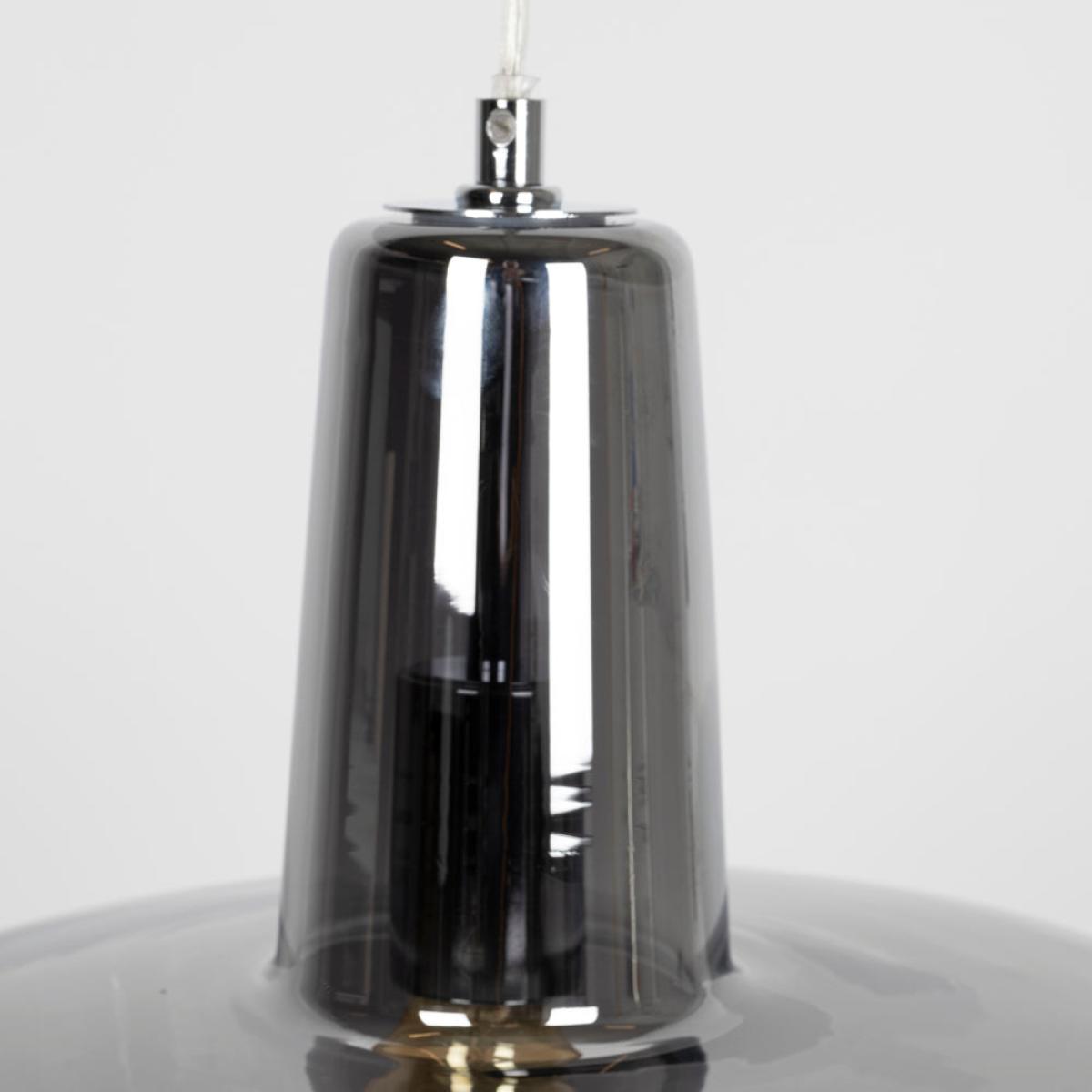 Olivia's Nordic Living Collection Ashin Pendant Light in Smoke / Medium – image 12