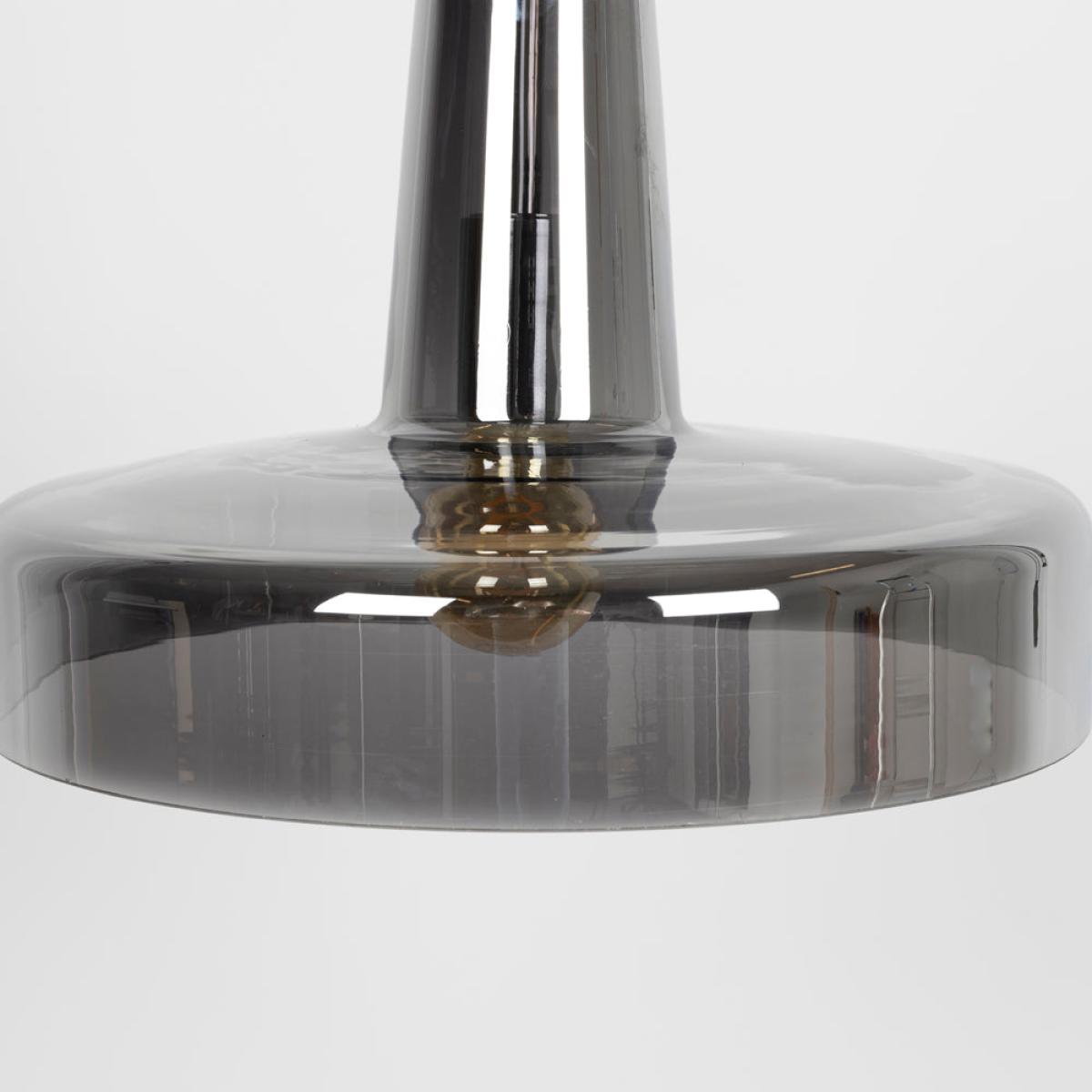 Olivia's Nordic Living Collection Ashin Pendant Light in Smoke / Medium – image 13