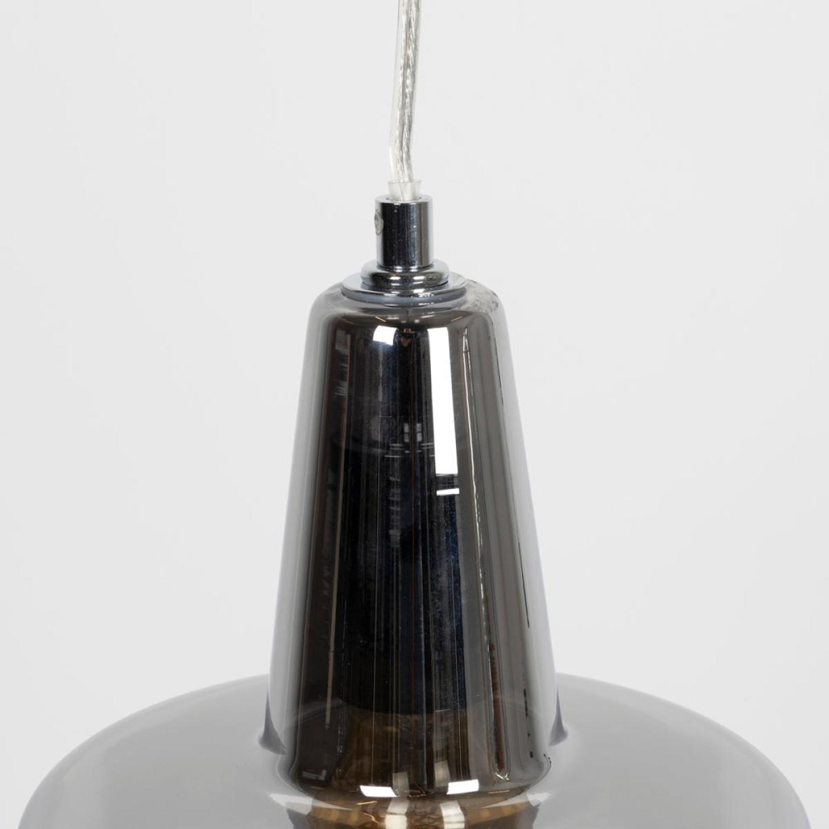 Olivia's Nordic Living Collection Ashin Pendant Light in Smoke / Medium – image 4