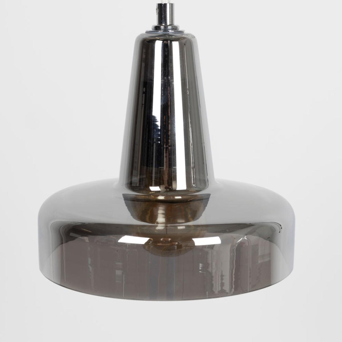 Olivia's Nordic Living Collection Ashin Pendant Light in Smoke / Medium – image 5
