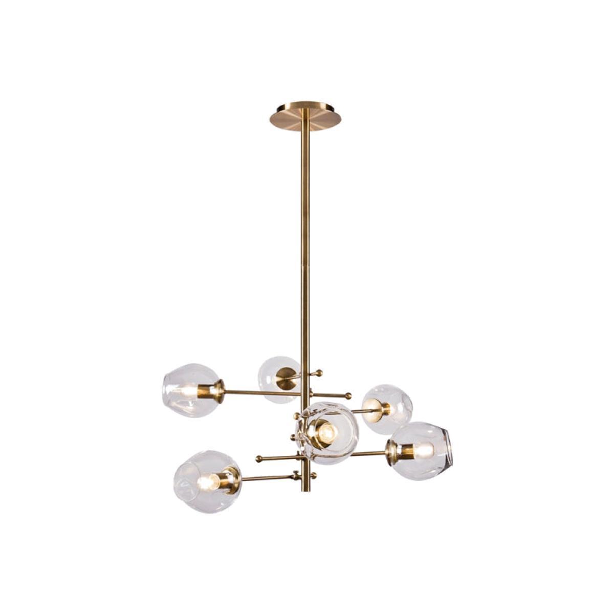 Libra Orion 6 Bubble Pendant Clear