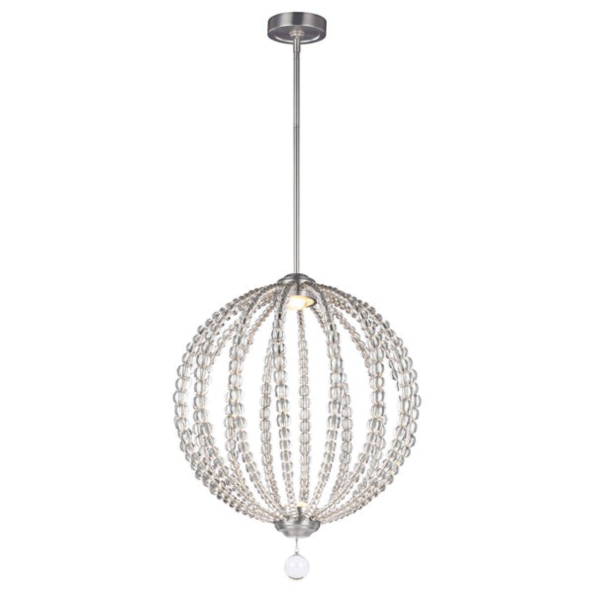 Elstead Oberlin Pendant Satin Nickel / Large – image 5