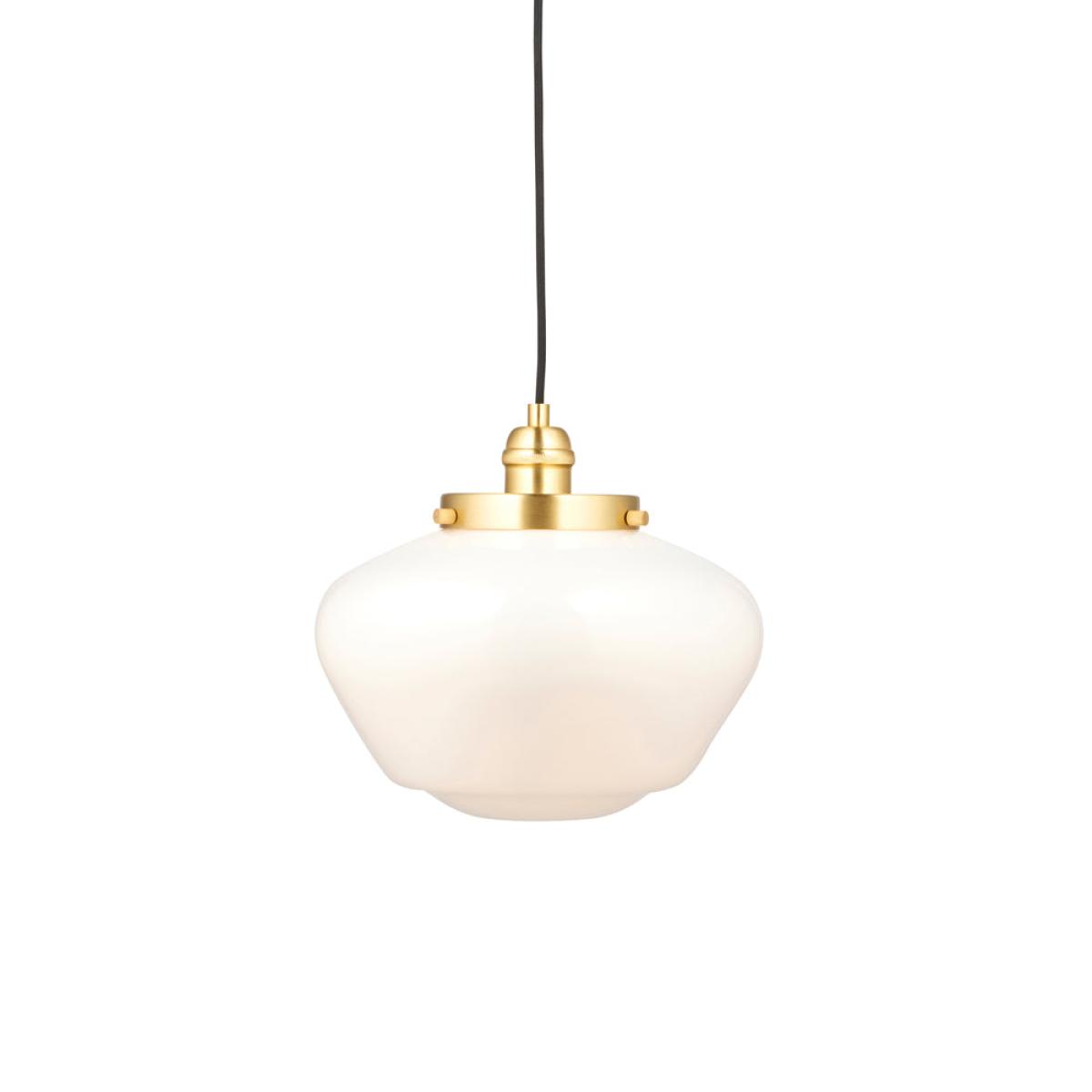 Olivia's Isabella Pendant Light in Brass & Opal Glass – image 2