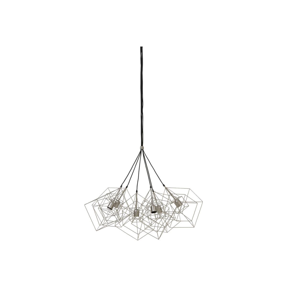 Light & Living Kubinka Pendant Silvergrey – image 1
