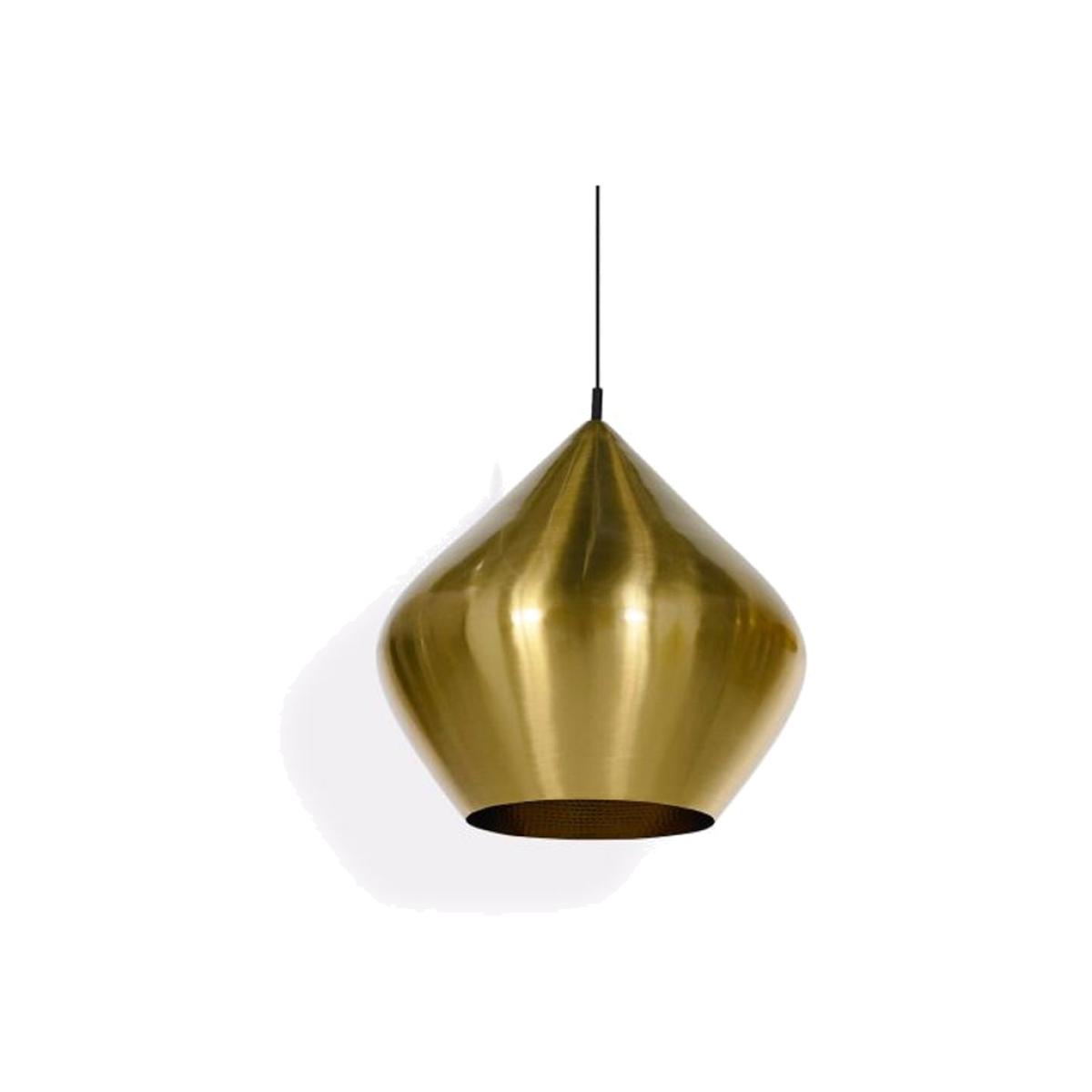 Tom Dixon Beat Stout LED Pendant in Brushed Gold & Black – image 1
