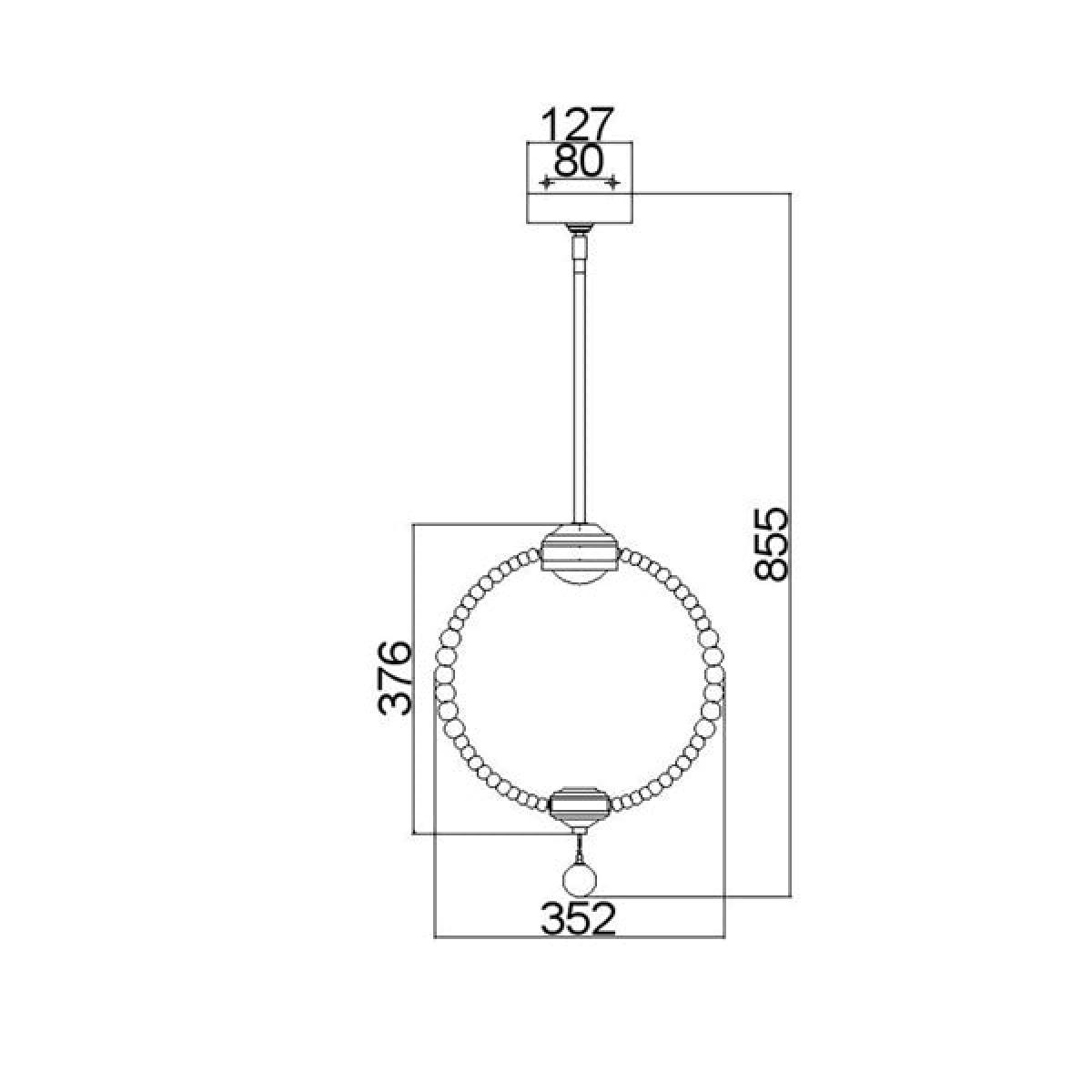 Elstead Oberlin Pendant Satin Nickel / Medium – image 9