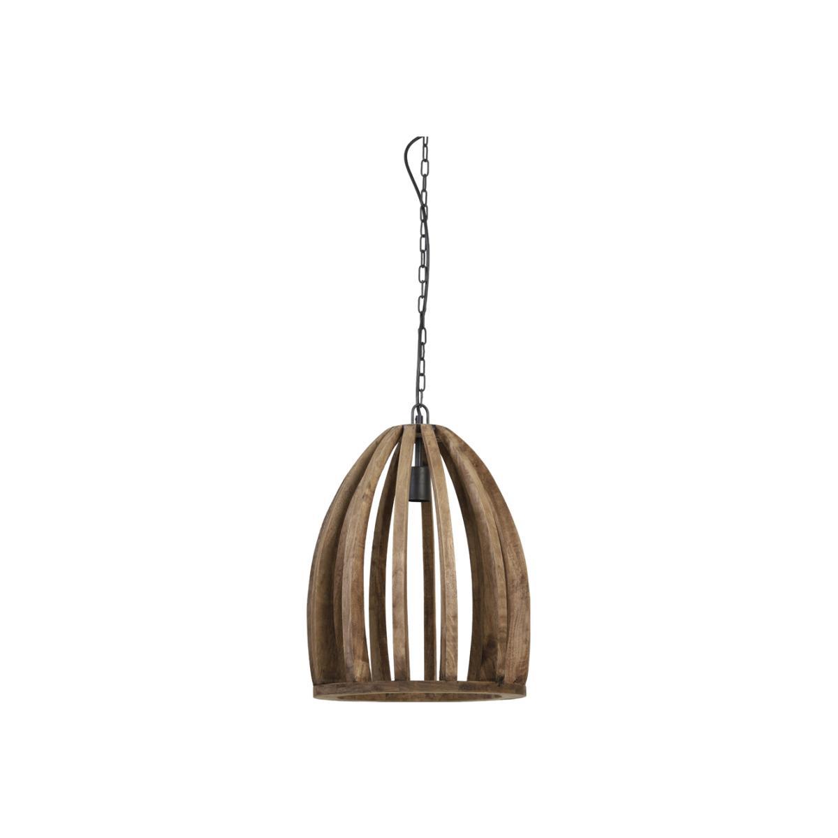 Light & Living Haranka Pendant Dark Brown / Small – image 1