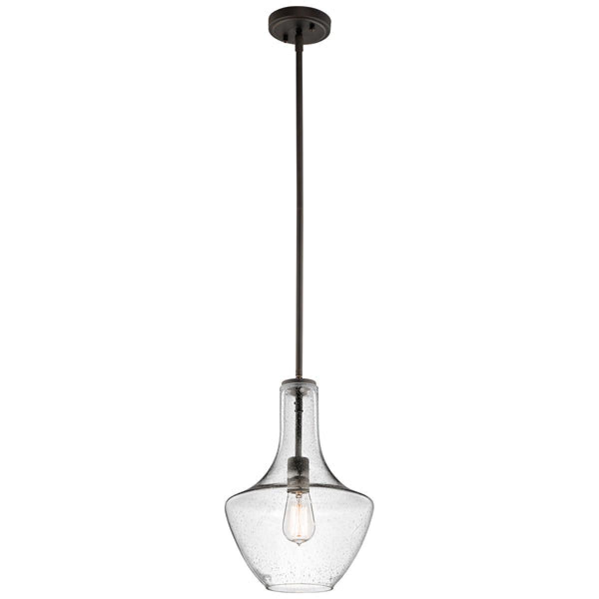 Elstead Everly 1 Light Pendant Olde Bronze / Small – image 3