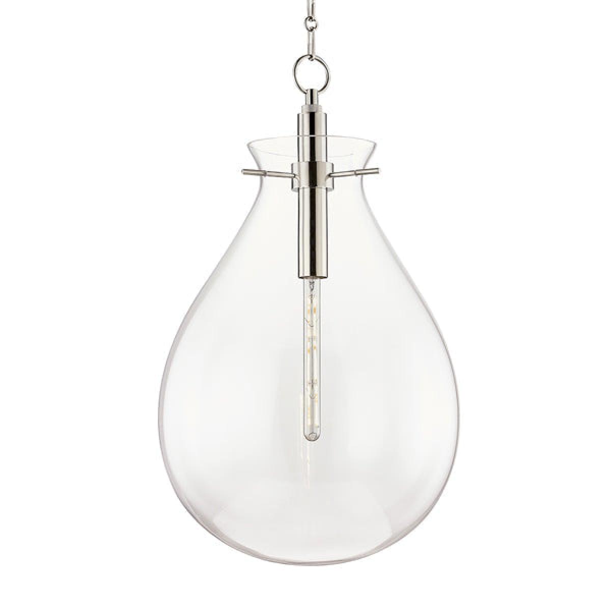 Hudson Valley Lighting Ivy Steel 1 Light Large Pendant | Outlet – image 3